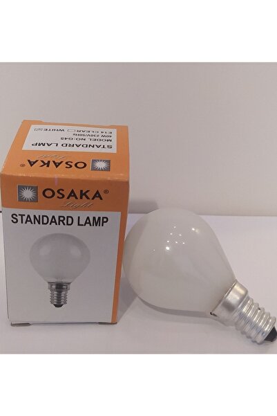 Osaka 40 W -230 V Buzlu Soft Standart Lamba ( 3 Adet)