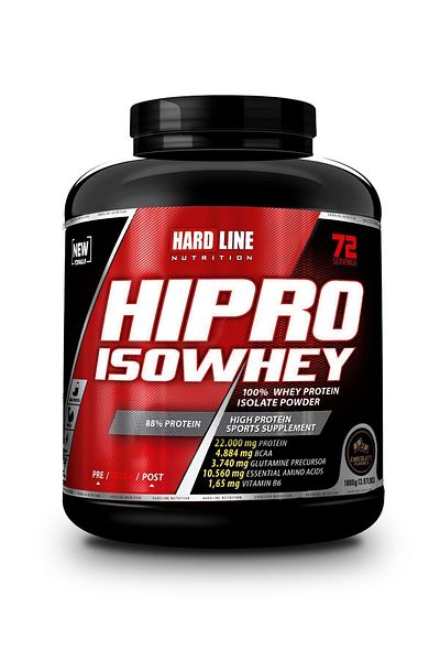 Hardline Hipro Isowhey 1800 Gr Chocolate Chocolate Protein Powder Sugar Free Mybint11, One Size