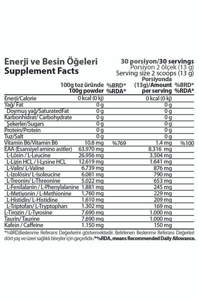 Hardline Amino9 Eaanrgy - Green Apple Lemon