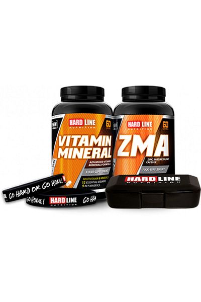 Hardline Nutrition Vitamin Mineral - Zma Set