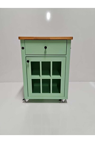 Dipole Furniture Movin Mat Lake Pastel Yeşil Mutfak Servant Mobilyası