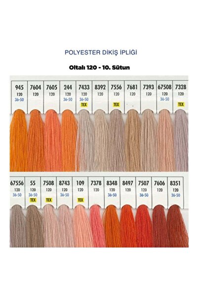 Oltalı OLTALI DİKİŞ İPİ 120 NO DİKİŞ İPİ POLYESTER 10. SÜTUN