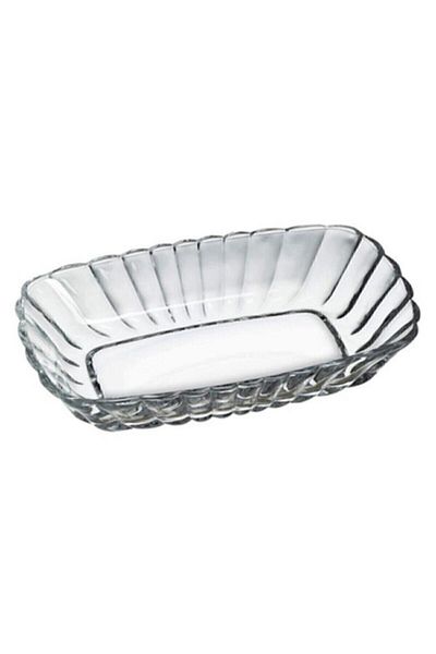 Paşabahçe Mezze 53392 Basic Kayak Plate 2 Pack Breakfast, Snacks