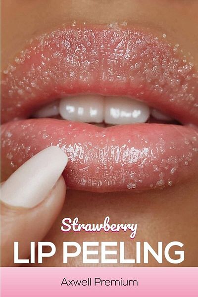 AXWELL PREMIUM Lip Care Peeling Strawberry Flavored 30ml