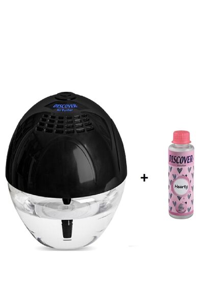 Discover Sihirli Küre Hava Temizleme Makinesi Işıksız Siyah + 1 Adet Hearty S...
