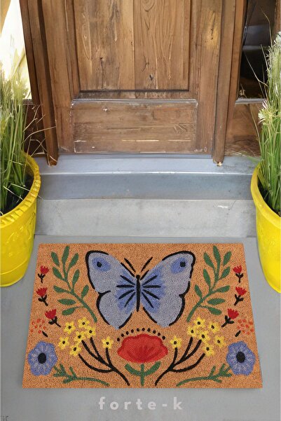 Fortek Home Dijital Baskılı Dekoratif Kapı Önü Paspası - Decorative Doormat