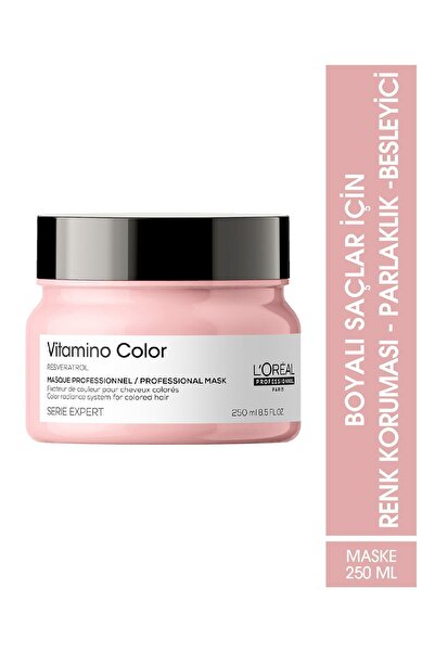 L'Oreal Paris Serie Expert Vitamino Color Boyalı Saçlar Için Renk Koruyucu Maske 250ml