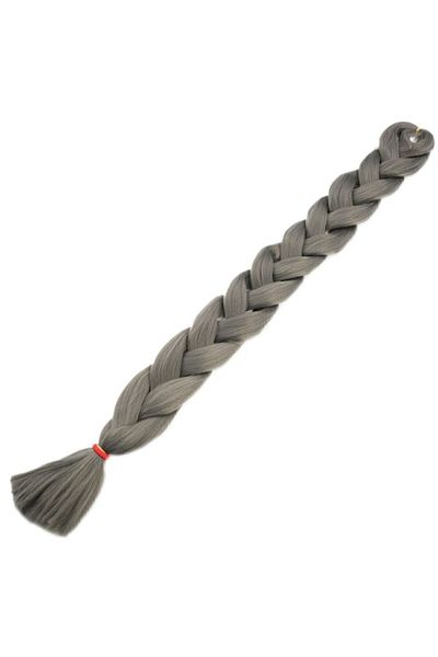X-Pression Dark Grey Hair X Pression 100 Gr. - Synthetic Braid