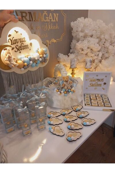 ARMAGAN BEBEK NİKAH ŞEKERİ Bubble Kapı Susu -taki Yastigi -