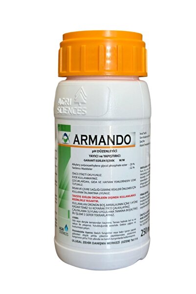 AGRISCIENCES Armando Ph Düzenleyici Yayıcı Ve Yapıştırıcı 250 ml