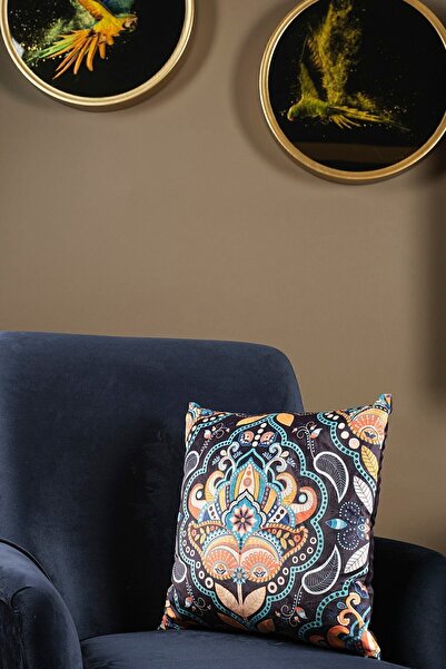 ÖZENEV Πολυτελής βελούδινη θήκη μαξιλαροθήκης ριχτάρι 43x43 cm Διακοσμητική μ...