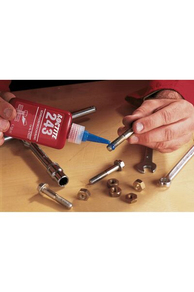 LOCTİTE 243 ORTA MUKAVEMETLİ CİVATA / VİDA SABİTLEYİCİ (50ml)
