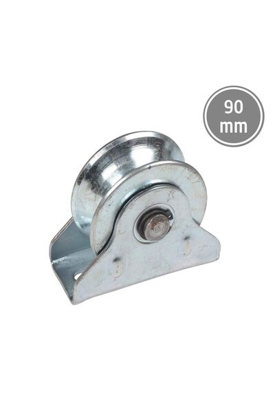 Titi RMT090 Rolă șină de 90 mm - cu masă și glisare pentru poarta de fier