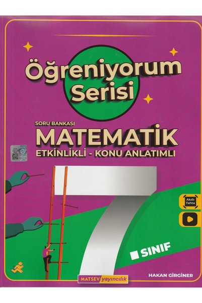 Matsev Yayıncılık 7. Sınıf Öğreniyorum Matematik Soru Bankası