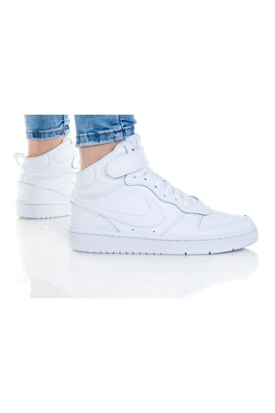 Nike Pantofi sport casual albi de damă Cd7782-100 Court Borough Mid 2gs