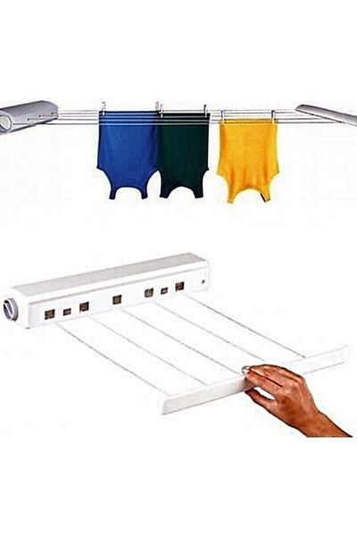 Spot Easy Installation Laundry Rack with 5 Strings