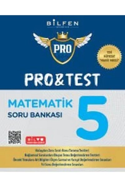 Bilfen Yayıncılık BİLFEN 5.SINIF PROTEST MATEMATİK SORU BANKASI (YENİ MÜFREDAT)