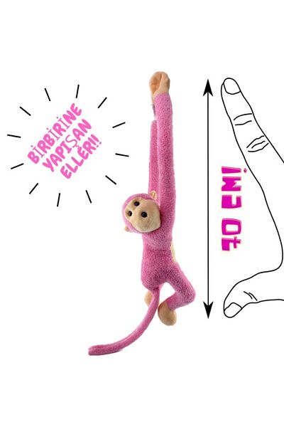 charisa Game and Sleeping Companion Plush Monkey Toy Hugging Hands Monkey