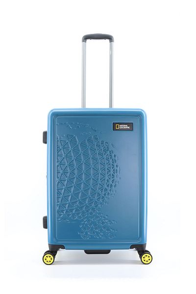 NATIONAL GEOGRAPHIC Globe Medium Check-In Luggage Suitcase Blue