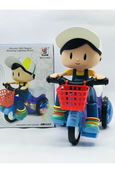 PEPEE Bisikletli Sesli ve Işıklı Oyuncak.