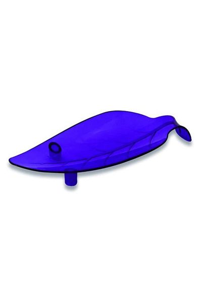 Tiesa Home Σετ μπολ 2 τεμαχίων Blue Leaf Dirty - Περιλαμβάνεται μαξιλαράκι για μαχαιροπήρουνα