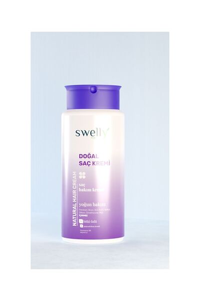 hanemlife بلسم طبيعي من Swelly Natura للعناية المركزة بالشعر - لفروة الرأس (3...