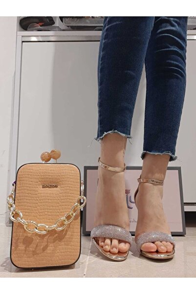 Guja Arme City 23y777-2 Evening Dress High Heel Shoes with Stones