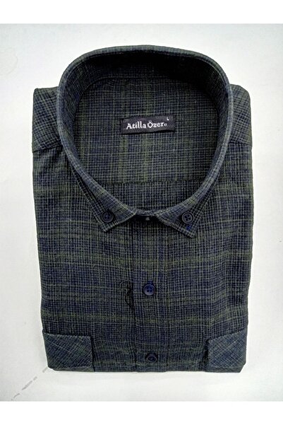 ATİLLA ÖZER KIŞLIK ODUNCU BOL RAHAT KESİM CİFT CEPLİ CEPLER KAPAKLI DÜGMELİ