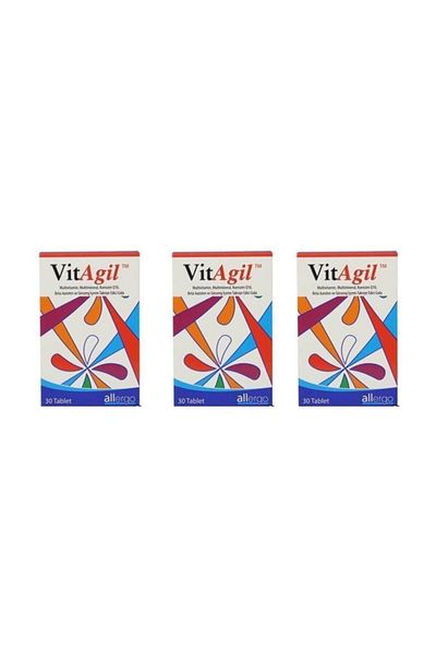 Allergo Vitagil 30 Tablets - Pack of 3