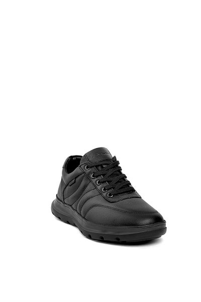 MARCOMEN 152-20023 Black Men's Genuine LeatherCasualShoes