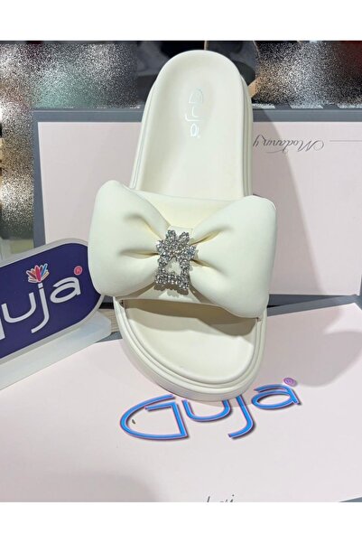 Guja ARMECITY AC24Y436 - Παντόφλες με γεμιστό, ανατομικό πίνακα με αγκράφα και λεπτομέρεια από πέτρα