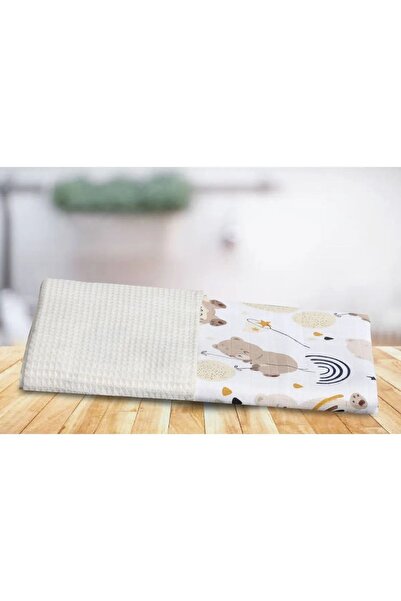 Ferdys Muslin Baby Blanket, Double Sided 100% Cotton Baby Blanket, Multi-Purpose Baby Blanket