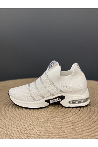 Guja 23y312 Şerit Taşlı Triko Sneaker Spor Ayakkabı