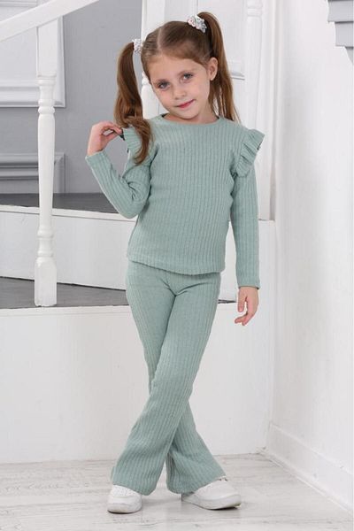 CENGO KIDS COCUK GIYIM GIRL'S SOFT TROUBLE DOUBLE SET