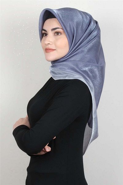 PİRAMİT Lilac Amber Glitter Scarf - 3009-7