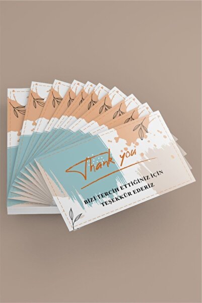 Spacepiks Thank You Card 100 Adet