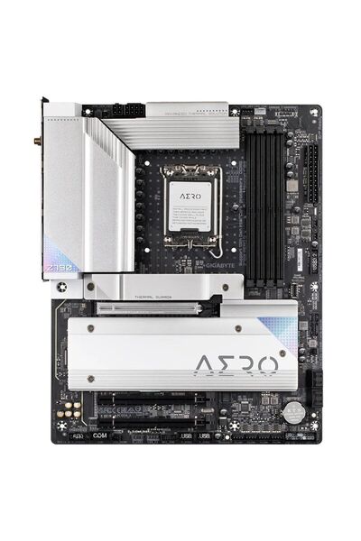 Gigabyte اللوحة الأم Z790-aero-g 4xddr5 HDMI/dp 5xm.2 Glan/wifi6/bt 1700p
