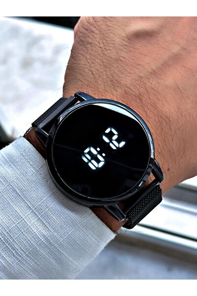 G Sport POLO ساعة يد رجالية - رقمية LED، مغناطيس ويكر وحبل