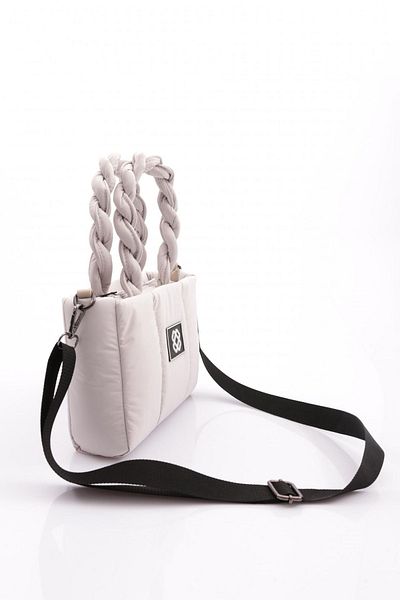 DGN Geantă de mână și de umăr pentru femei Off-White - 11282334435102