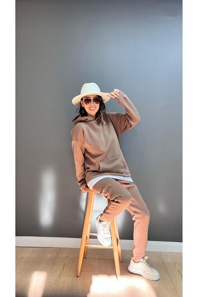 KLC MODA Ανδρικός ιδρώτας Unisex με κουκούλα