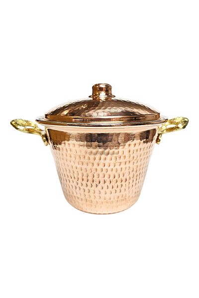 Zinnun 8-9 Person Copper Curtain Rice Pot