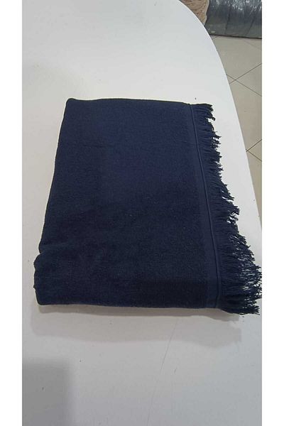 KAYABEY Navy Blue 90x150 cm 100% βαμβακερή πετσέτα μπάνιου - Peshtemal και πετσέτα μπάνιου 1 τεμάχιο