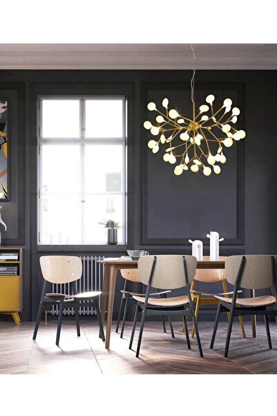 VİSENTE HOME Ateş Böceği Pandantif Işık Çağdaş Ağaç Dalı Firefly Pendant Light