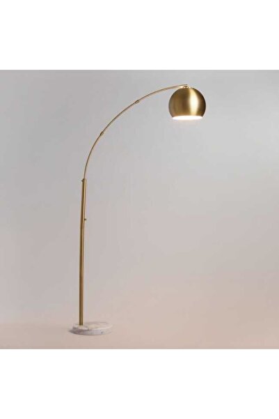 MODERN Mermer Ayaklı Deve Boynu Lambader