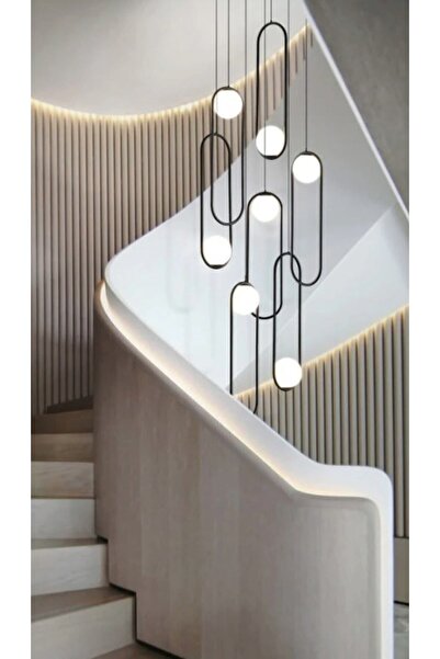 ÖZELL Modern Tasarım Minimalist 7l Modern Sarkıt Salon Ve Fişiavize
