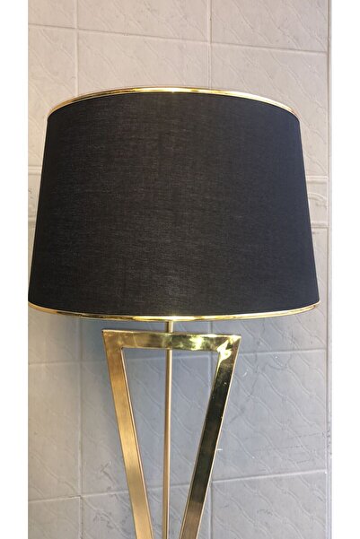 deniz ışık evi Gold Renk Çarpı Model Lambader