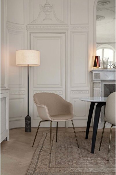 VİSENTE HOME Yerçekimi lambader, siyah mermer floor lamp