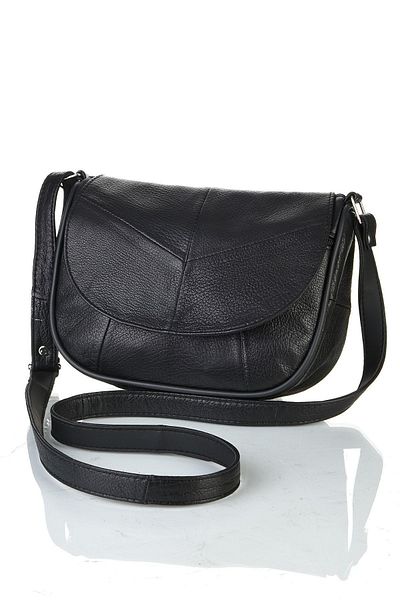 fubileather Geantă de umăr Midi pentru femei - piele naturală casual