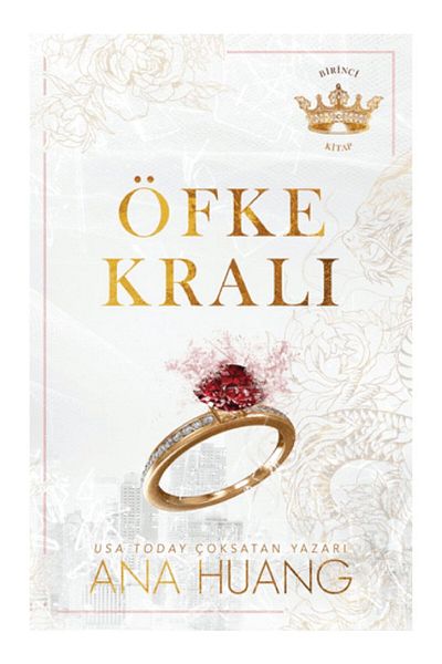 Destek Yayınları Ana Huang King of Rage + King of Pride 1 and 2. Books Set - New Love Romantic Seagull Publishing