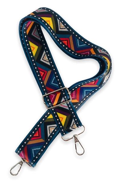 Gloria Retro Patterned Polyester Column Adjustable Bag - 120 cm Phone Strap